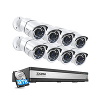 C261 5MP 16CH PoE Camera System