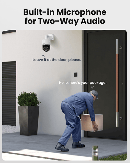 C296B 4K PTZ Security System + Up to 8 Cameras + 2TB / 4TB Hard Drive Zosi