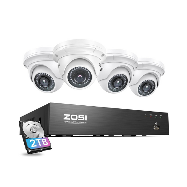 C429 5MP 8CH PoE Camera System