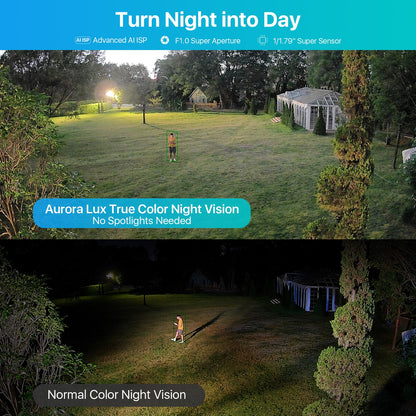 C186A 4K 8-Channel PoE Security System with Color Night Vision + 2TB Hard Drive