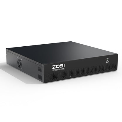 4K 64 Channel Network Video Recorder, Work with PoE Security Camera(No hard drive included)