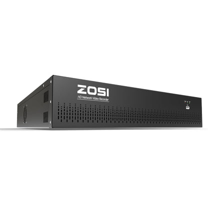 C296 64 Channel PTZ 4K PoE Security Camera System for Business + Include 16TB HDD
