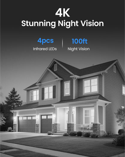 C180 - 4K (8MP) PoE IP Security Camera