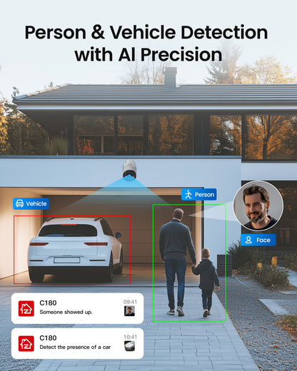 C180 - 4K (8MP) PoE IP Security Camera