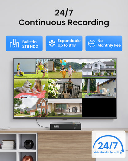 C180 - 4K (8MP) PoE IP Security Camera