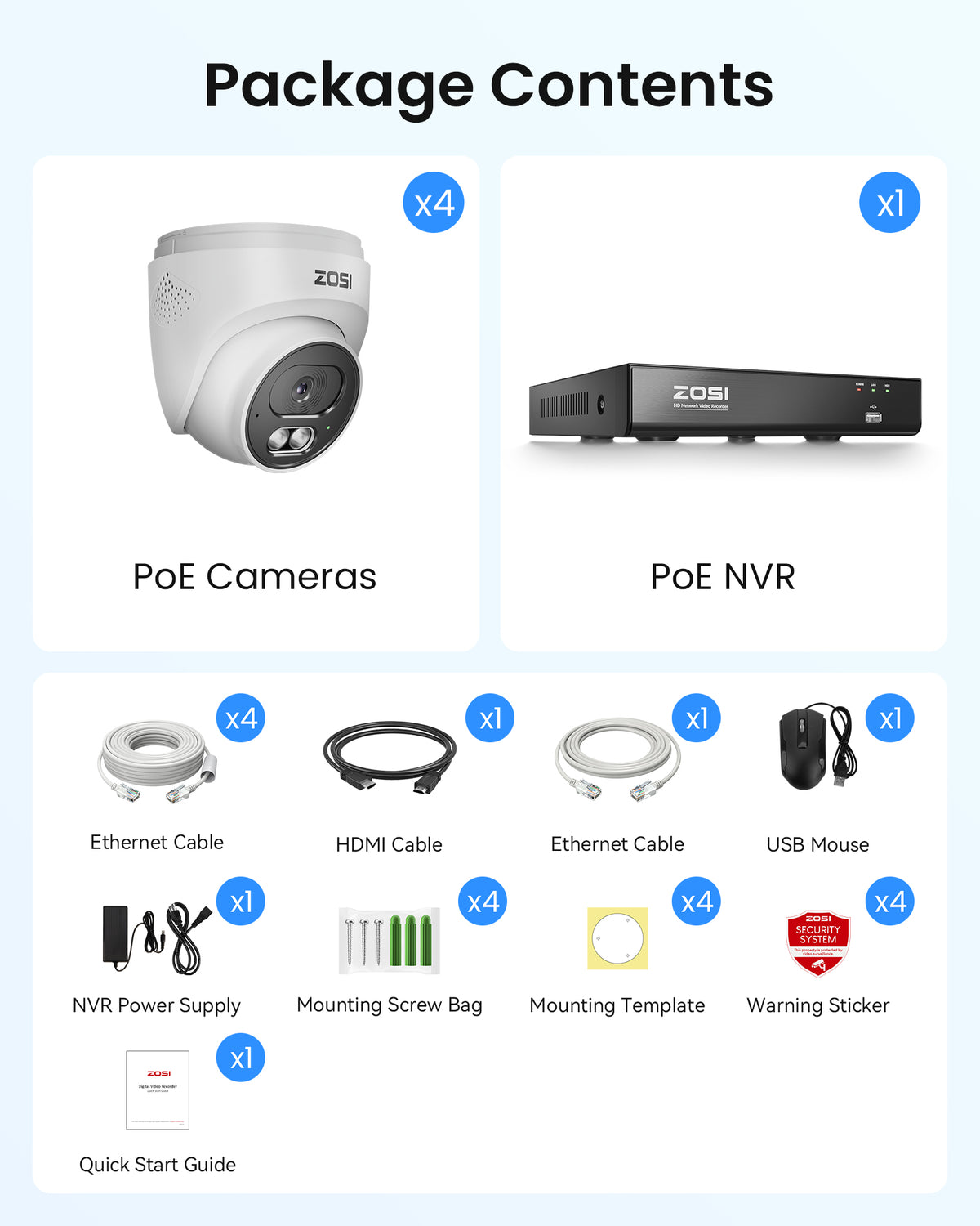 C220 4K 8-Channel PoE Security System + 2TB Hard Drive