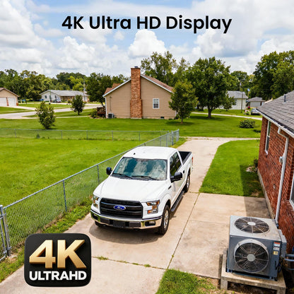 4K 64 Channel Network Video Recorder, Work with PoE Security Camera(No hard drive included)